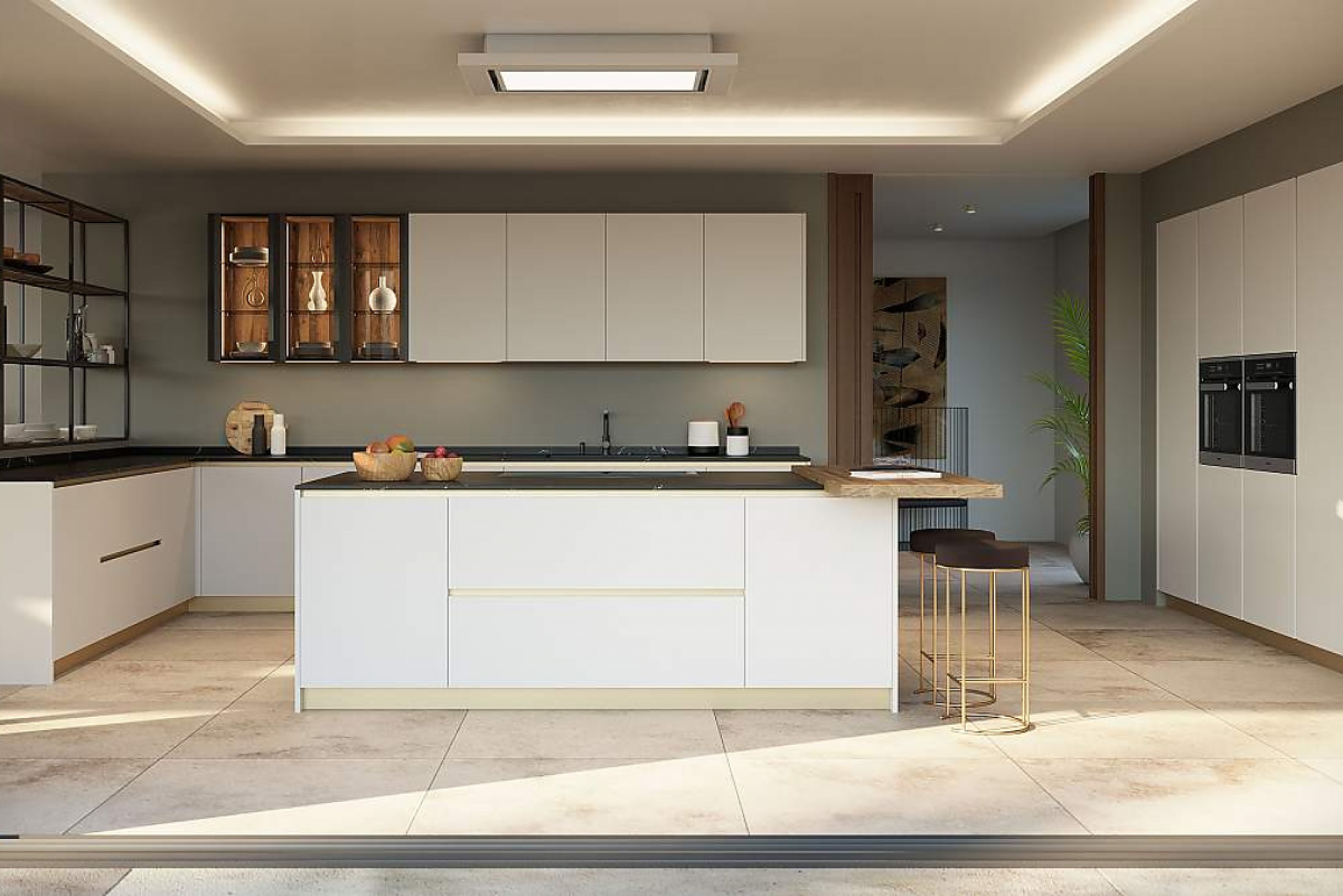 Una isla de cocina, ¡mil usos!