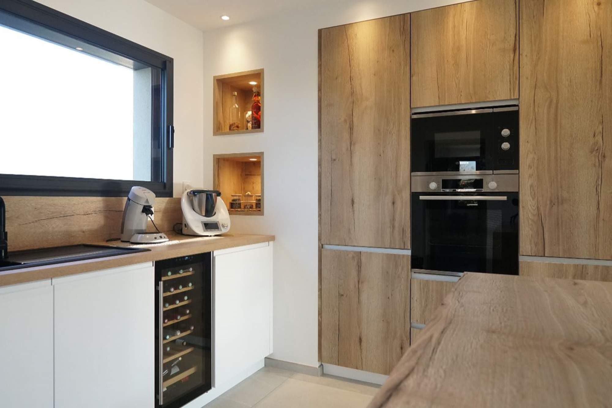 De madera sí, pero no rústicas