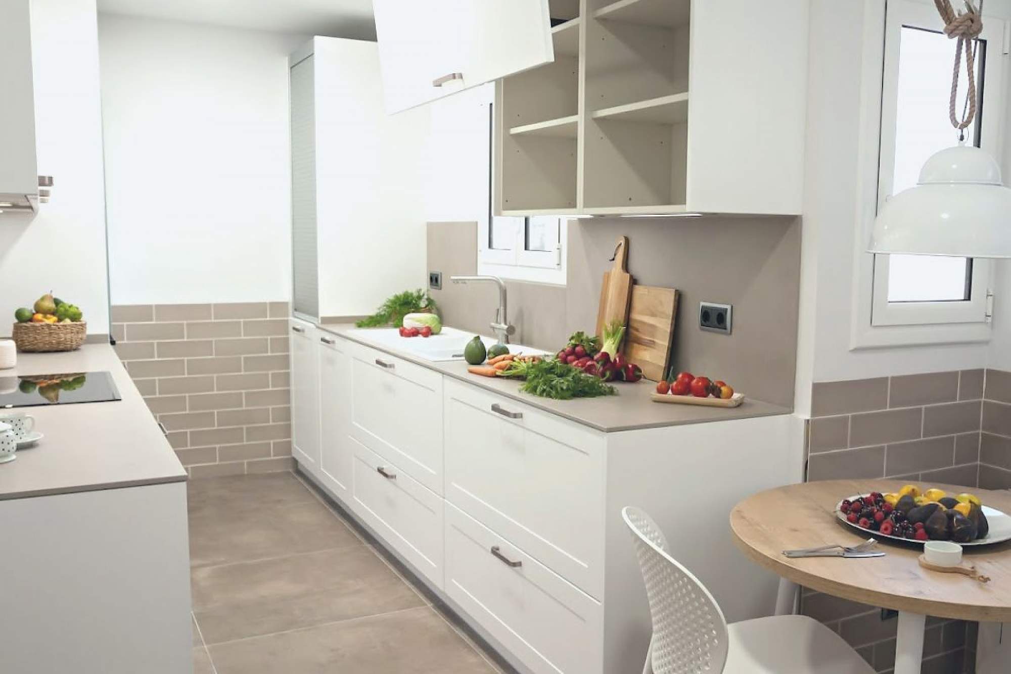 Ideas para aprovechar el espacio en cocinas pequeñas